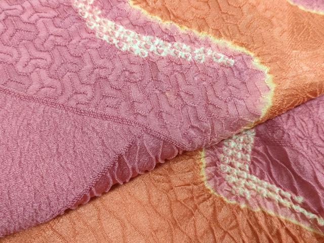平和屋着物●和装小物 帯締め・帯揚げセット 絞り 流水文 創作組紐 逸品 未使用 DAAW8436zzz
