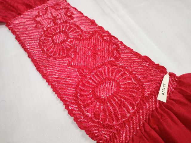 平和屋着物●和装小物　帯締め・帯揚げセット　中抜き　絞り　花繋ぎ　組紐　逸品　未使用　DAAW8437zzz