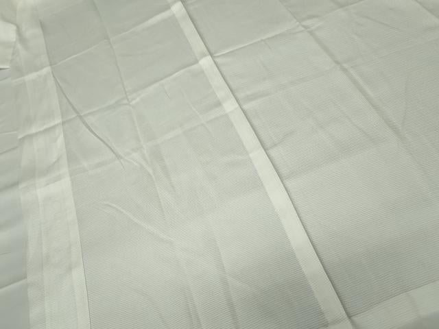 平和屋着物＊夏物　長襦袢　単衣仕立て　絽　白練色　やまと誂製　正絹　逸品　DAAW8706qa