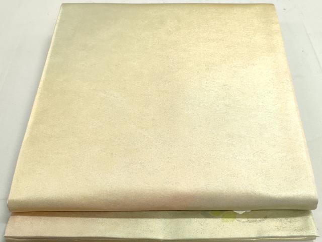 平和屋着物◎六通柄袋帯 作家物 霞文 ワンポイント 正絹 逸品 DAAW8890qa