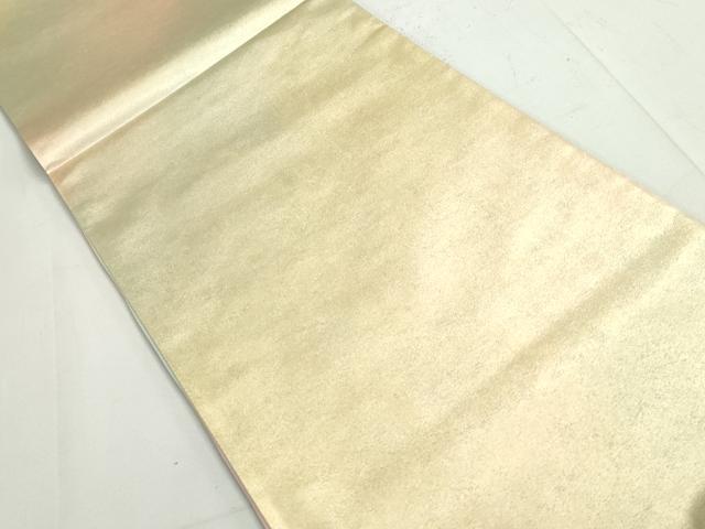 平和屋着物◎六通柄袋帯 作家物 霞文 ワンポイント 正絹 逸品 DAAW8890qa
