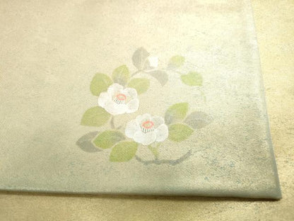 平和屋着物◎六通柄袋帯 作家物 霞文 ワンポイント 正絹 逸品 DAAW8890qa