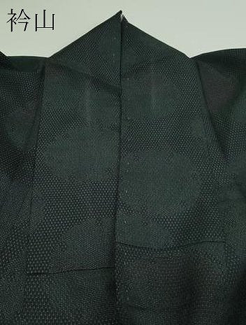 平和屋着物▽本塩沢 単衣 雪輪重ね文 正絹 逸品 DAAW9169sf