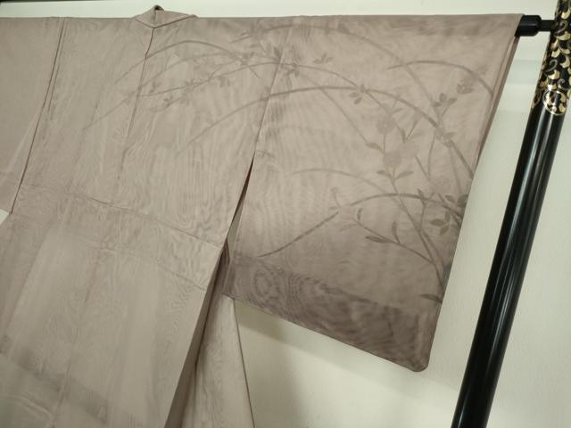 平和屋着物▽訪問着 無双 紗袷 紗×紗 枝花文 金彩 正絹 逸品 未使用 DAAW9187sf