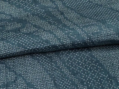 平和屋着物▽結城紬 単衣 変わり間道 正絹 逸品 DAAW9198sf