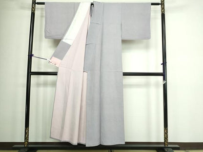 平和屋着物▽江戸小紋 単衣 鮫小紋柄 正絹 逸品 DAAW9206sf