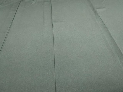 平和屋着物▽江戸小紋 単衣 鮫小紋柄 灰色 ロング丈 正絹 逸品 DAAW9214sf