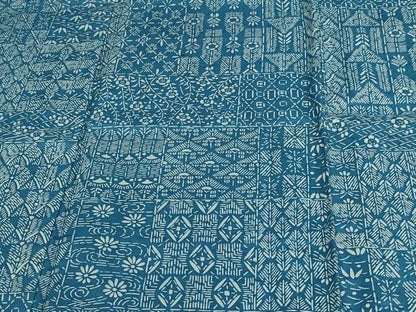 平和屋着物▽上質な紬 単衣 草花文 正絹 逸品 DAAW9221sf