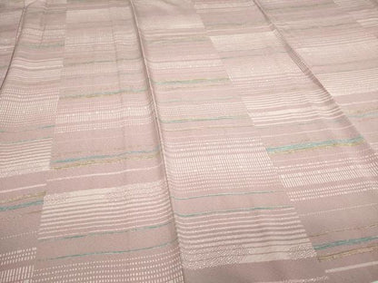 平和屋着物▽上質な小紋 単衣 古都の宴 反端付き 正絹 逸品 DAAW9231sf