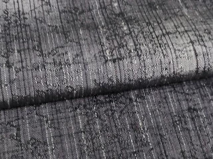 平和屋着物▽上質な紬　単衣　霞文　正絹　逸品　DAAW9236sf