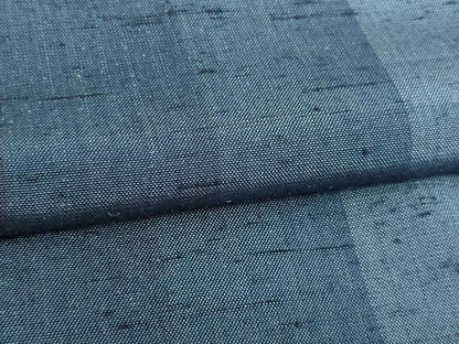 平和屋着物▽上質な紬 単衣 間道 正絹 逸品 DAAW9241sf