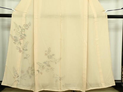 平和屋着物▽訪問着 無双 紗袷 紗×絽 辻が花 正絹 逸品 DAAW9243sf