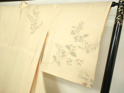 平和屋着物▽訪問着 無双 紗袷 紗×絽 辻が花 正絹 逸品 DAAW9243sf