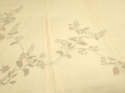 平和屋着物▽訪問着 無双 紗袷 紗×絽 辻が花 正絹 逸品 DAAW9243sf