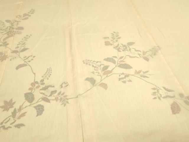 平和屋着物▽訪問着 無双 紗袷 紗×絽 辻が花 正絹 逸品 DAAW9243sf