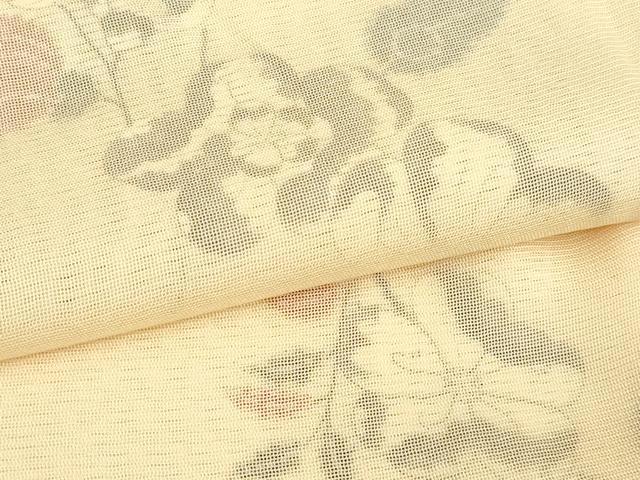 平和屋着物▽訪問着 無双 紗袷 紗×絽 辻が花 正絹 逸品 DAAW9243sf