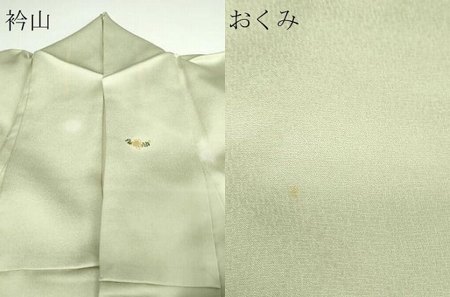 平和屋着物▽上質な小紋 単衣 草花文 暈し染め 正絹 逸品 DAAW9250sf