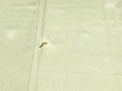 平和屋着物▽上質な小紋 単衣 草花文 暈し染め 正絹 逸品 DAAW9250sf