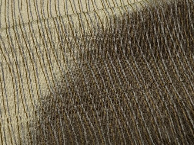 平和屋着物▽上質な小紋 単衣 霞文 暈し染め 正絹 逸品 DAAW9256sf