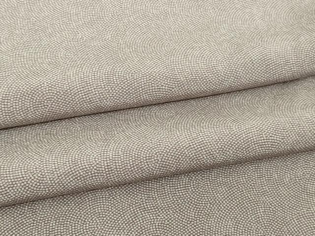 平和屋着物▽江戸小紋　単衣　鮫小紋柄　正絹　逸品　DAAW9264sf