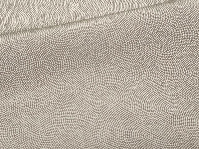 平和屋着物▽江戸小紋　単衣　鮫小紋柄　正絹　逸品　DAAW9264sf