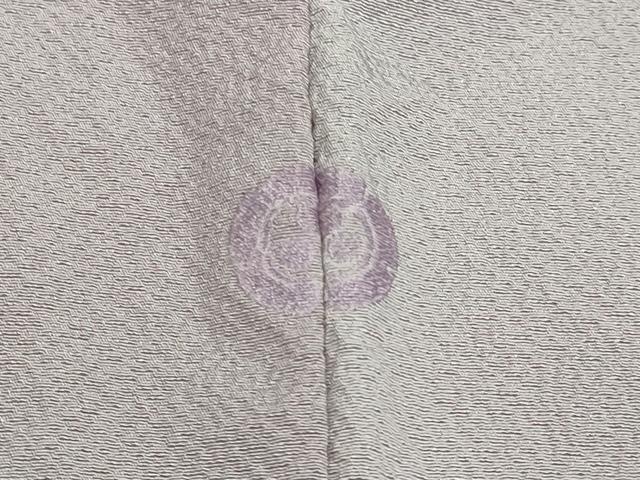 平和屋着物▽染色作家 斉藤三才 小紋 単衣 霞文 暈し染め 正絹 逸品 未使用 DAAW9271sf