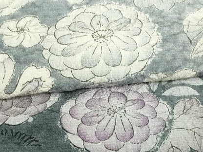 平和屋着物▽訪問着 単衣 絞り 辻が花 暈し染め 正絹 逸品 DAAW9274sf