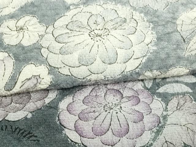 平和屋着物▽訪問着 単衣 絞り 辻が花 暈し染め 正絹 逸品 DAAW9274sf