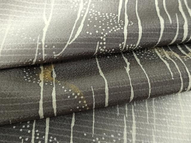 平和屋着物▽訪問着 単衣 霞文 暈し染め 金彩 正絹 逸品 DAAW9290sf