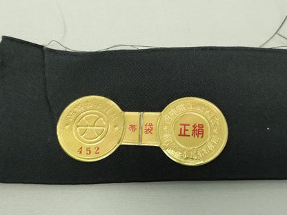 平和屋着物●「美しいキモノ」お馴染みのメーカー　となみ織物　全通柄袋帯　春秋　本金箔　証紙付き　正絹　逸品　DAAW9340sf