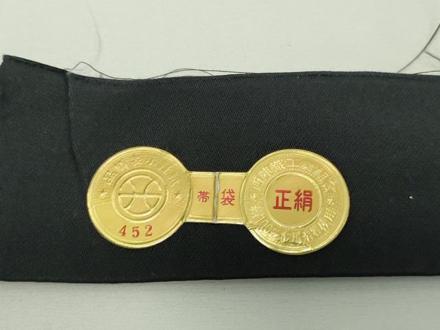 平和屋着物●「美しいキモノ」お馴染みのメーカー　となみ織物　全通柄袋帯　春秋　本金箔　証紙付き　正絹　逸品　DAAW9340sf