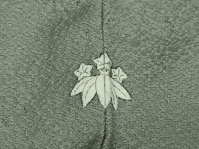 平和屋着物▽訪問着 単衣 作家物 手描き 草花文 暈し染め 正絹 逸品 DAAW9348sf
