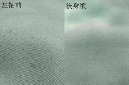 平和屋着物▽虹色創家 本郷大田子 男性 訪問着 単衣 霞文 暈し染め 正絹 逸品 DAAW9350sf