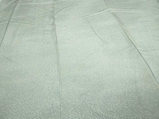 平和屋着物▽上質な小紋 単衣 魚 正絹 逸品 DAAW9373sf