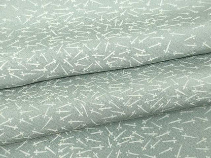 平和屋着物▽上質な小紋 単衣 魚 正絹 逸品 DAAW9373sf