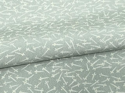 平和屋着物▽上質な小紋 単衣 魚 正絹 逸品 DAAW9373sf
