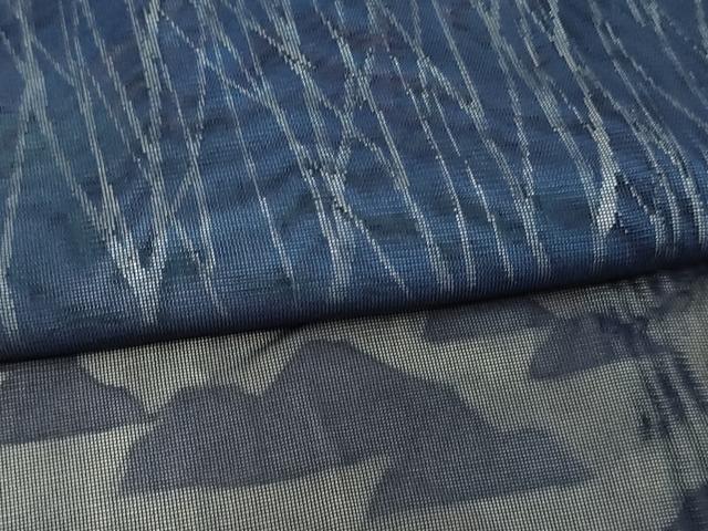 平和屋着物▽訪問着 無双 紗袷 紗×紗 風景文 暈し染め 正絹 逸品 DAAW9399sf