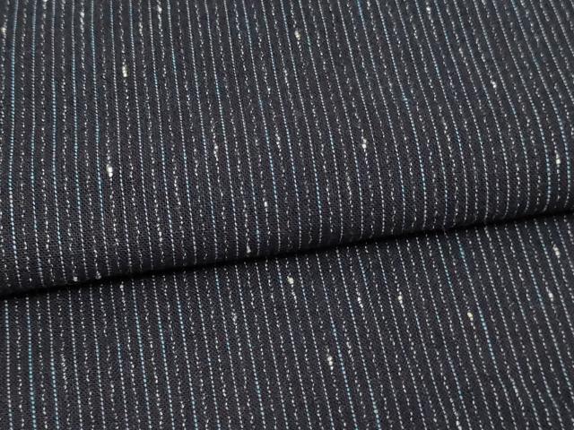平和屋着物▽上質な小紋 単衣 間道 綿 逸品 DAAW9406sf