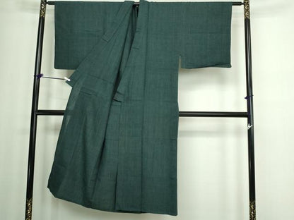 平和屋着物▽男性 紬 単衣 霞文 正絹 逸品 DAAW9416sf