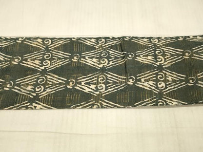 平和屋着物＊夏物 九寸名古屋帯 抽象文様 麻 逸品 DAAX0014cm