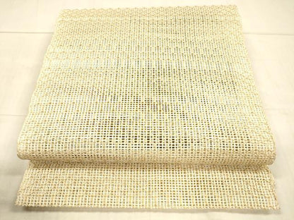 平和屋着物＊夏物 八寸名古屋帯 抽象文様 正絹 逸品 DAAX0040cm