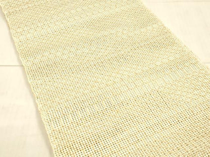 平和屋着物＊夏物 八寸名古屋帯 抽象文様 正絹 逸品 DAAX0040cm