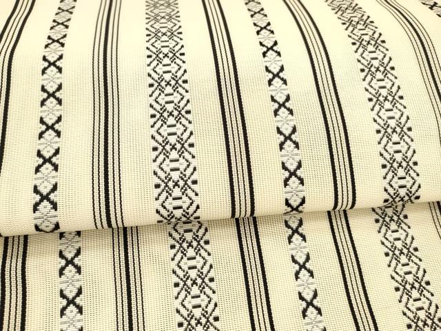 平和屋着物＊夏物　本場筑前博多織　八寸名古屋帯　紗献上　正絹　逸品　DAAX0043cm