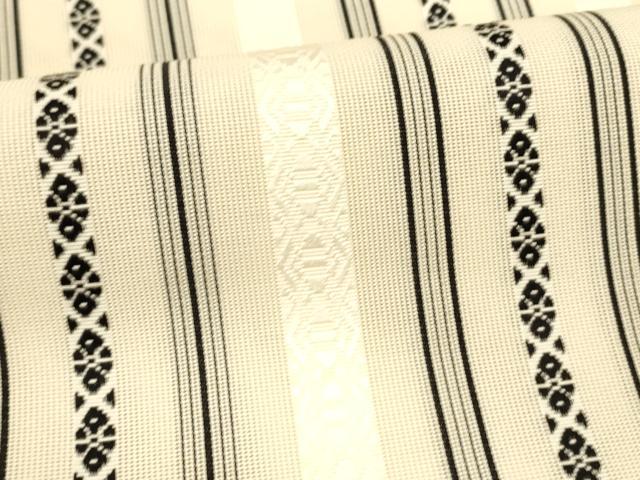 平和屋着物＊夏物 本場筑前博多織 八寸名古屋帯 紗献上 正絹 逸品 DAAX0045cm