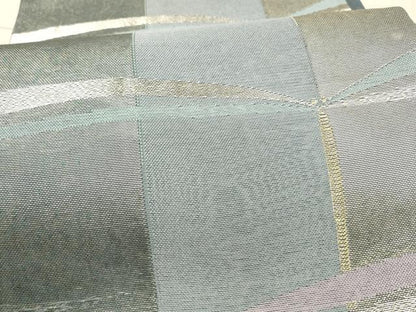 平和屋着物＊夏物　六通柄袋帯　蜻蛉　金銀糸　正絹　逸品　DAAX0194cm
