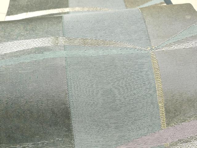 平和屋着物＊夏物　六通柄袋帯　蜻蛉　金銀糸　正絹　逸品　DAAX0194cm