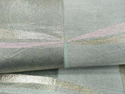平和屋着物＊夏物　六通柄袋帯　蜻蛉　金銀糸　正絹　逸品　DAAX0194cm