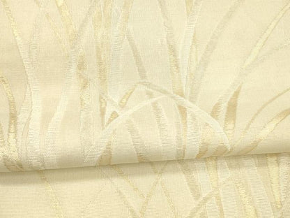平和屋着物＊夏物 六通柄袋帯 草葉文 金銀糸 正絹 逸品 DAAX0195cm