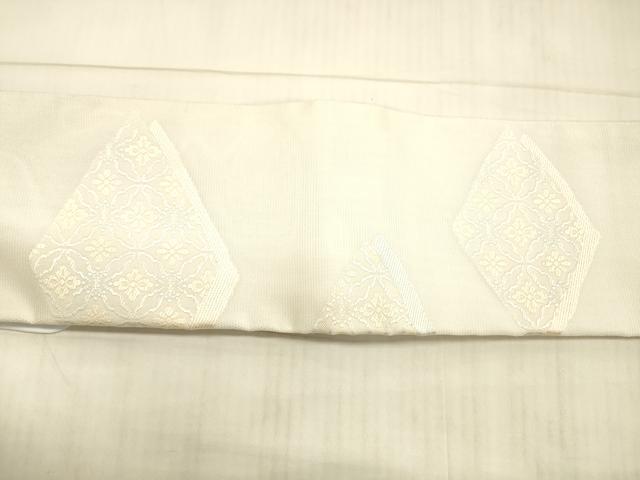 平和屋着物＊夏物　ワンタッチつけ帯　花菱文　やまと誂製　共箱付き　正絹　逸品　DAAX0213cm