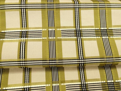 平和屋着物●本場筑前博多織 八寸名古屋帯 格子 逸品 DAAX0232cm